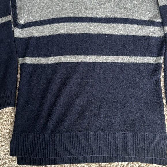Toad & co crew neck striped wool sweater - Picture 3 of 10